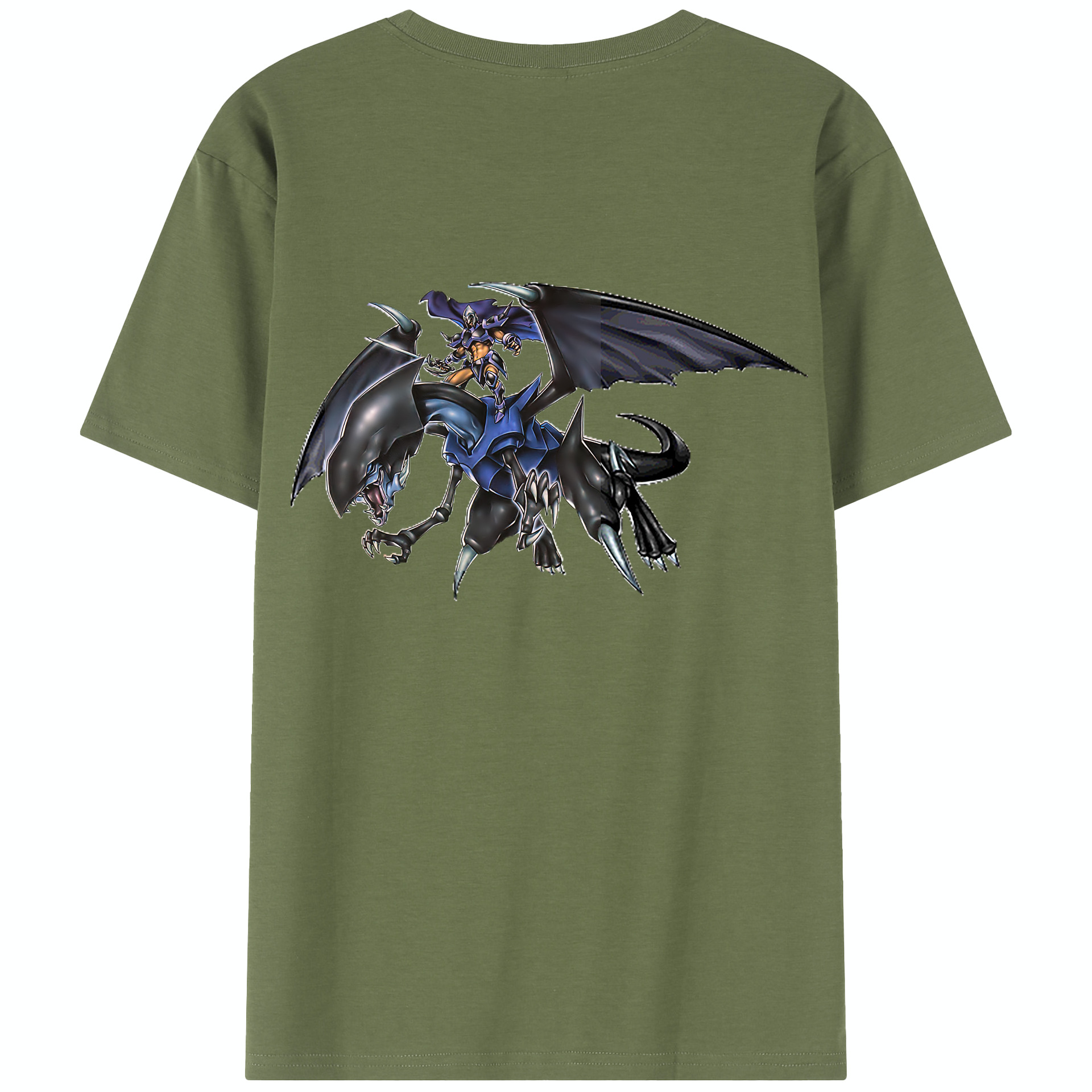 （画像用） 遊☆戯☆王 Yu-Gi-Oh! 綿100％半袖Tシャツ（背面プリント）